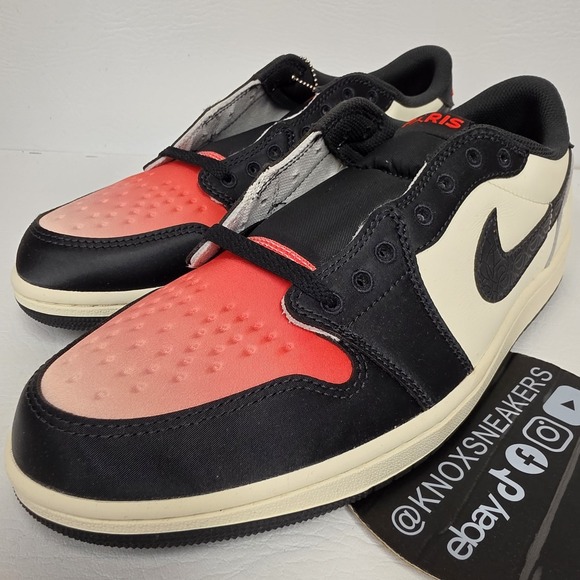 Nike Other - Nike x Paris Saint-Germain Air Jordan 1 Low OG AJ1 Sail HF8828-100 Men's Size 12